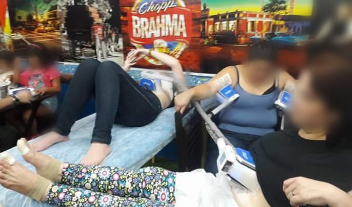 Local de realização de sessão de criolipólise levanta polêmica sobre questões de higiene